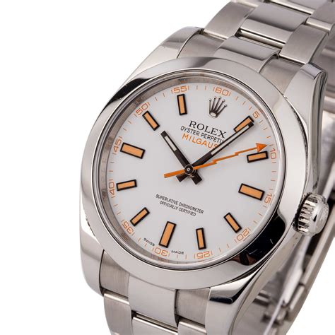 milgauss white rolex